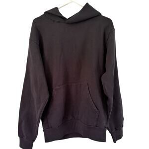 NWOT American Giant Unisex American Vintage Pullover Black Hoodie Size Small